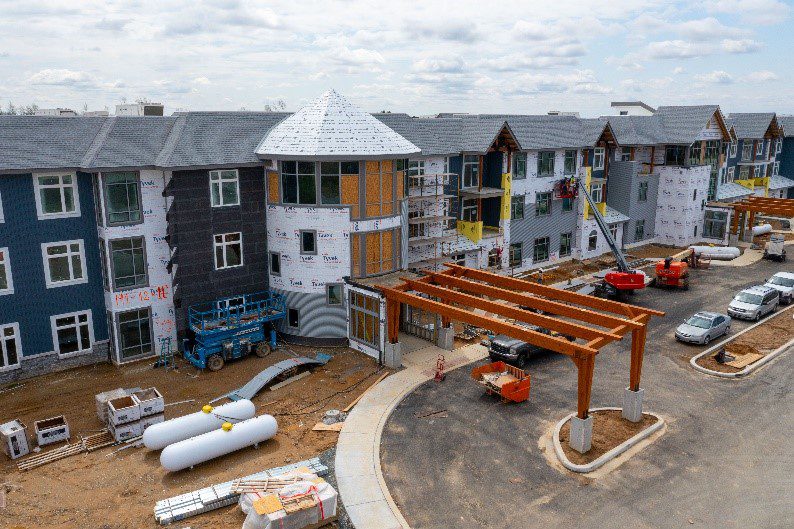 exterior facade install