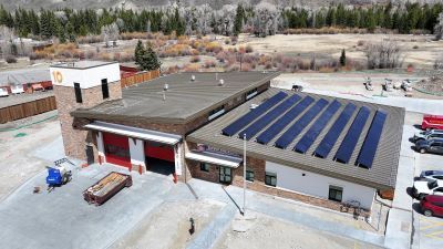 Silverthorne Fire Station to Open with Snow Retention System
