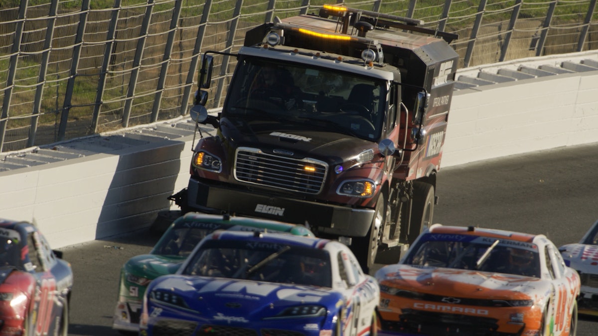 NASCAR Relies On Road Sweepers For Safety And Performance
