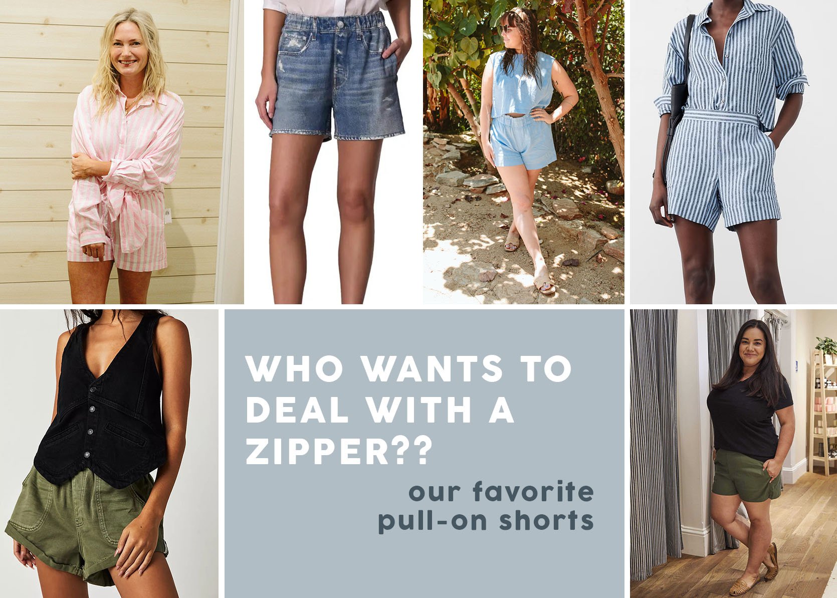 30 CUTE Pull-On Shorts For Our Most Comfortable Spring/Summer Yet