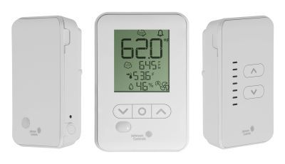 Johnson Controls introduces NSW8000 sensor for monitoring temperature, humidity, CO₂, and occupancy.