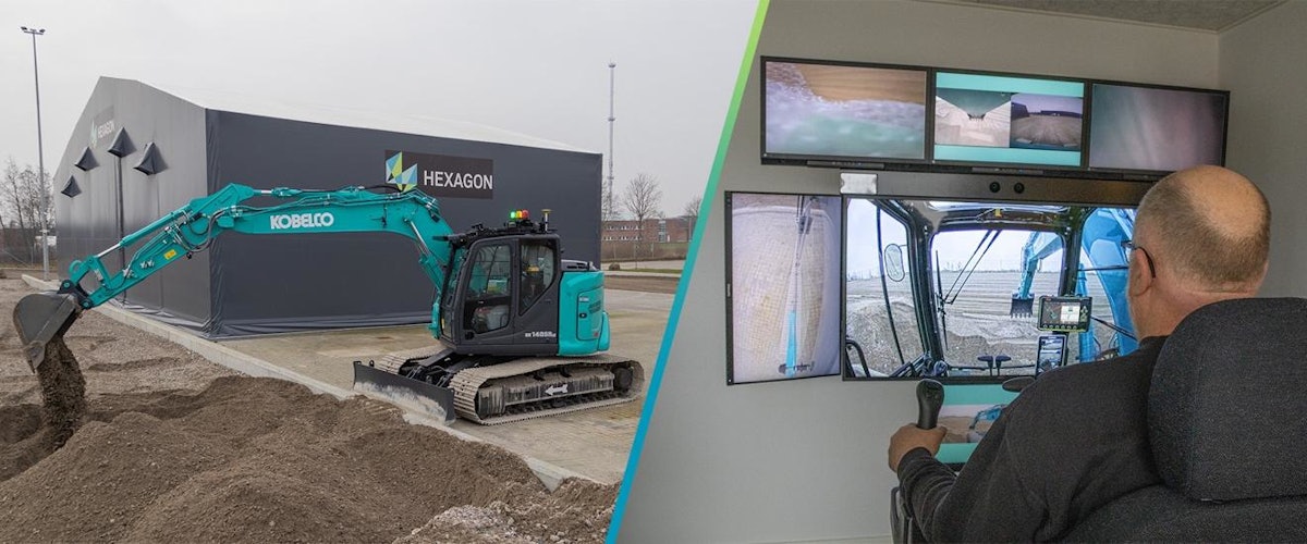 KOBELCO Europe Partners With Leica and Xwatch on Remote Excavation in New K-DIVE System