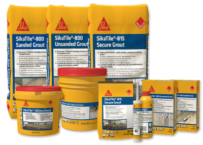 Sika® Updates Grout Line with New Colors & Branding
