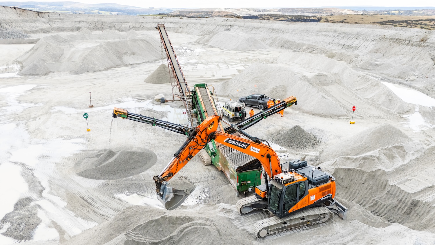 Autonomous quarry plant tested in Plymouth