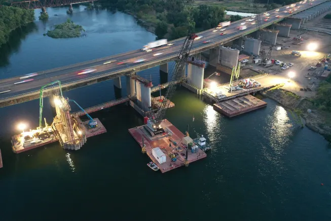 Granite JV plays it safe at Sacramento’s American River Bridge rehab