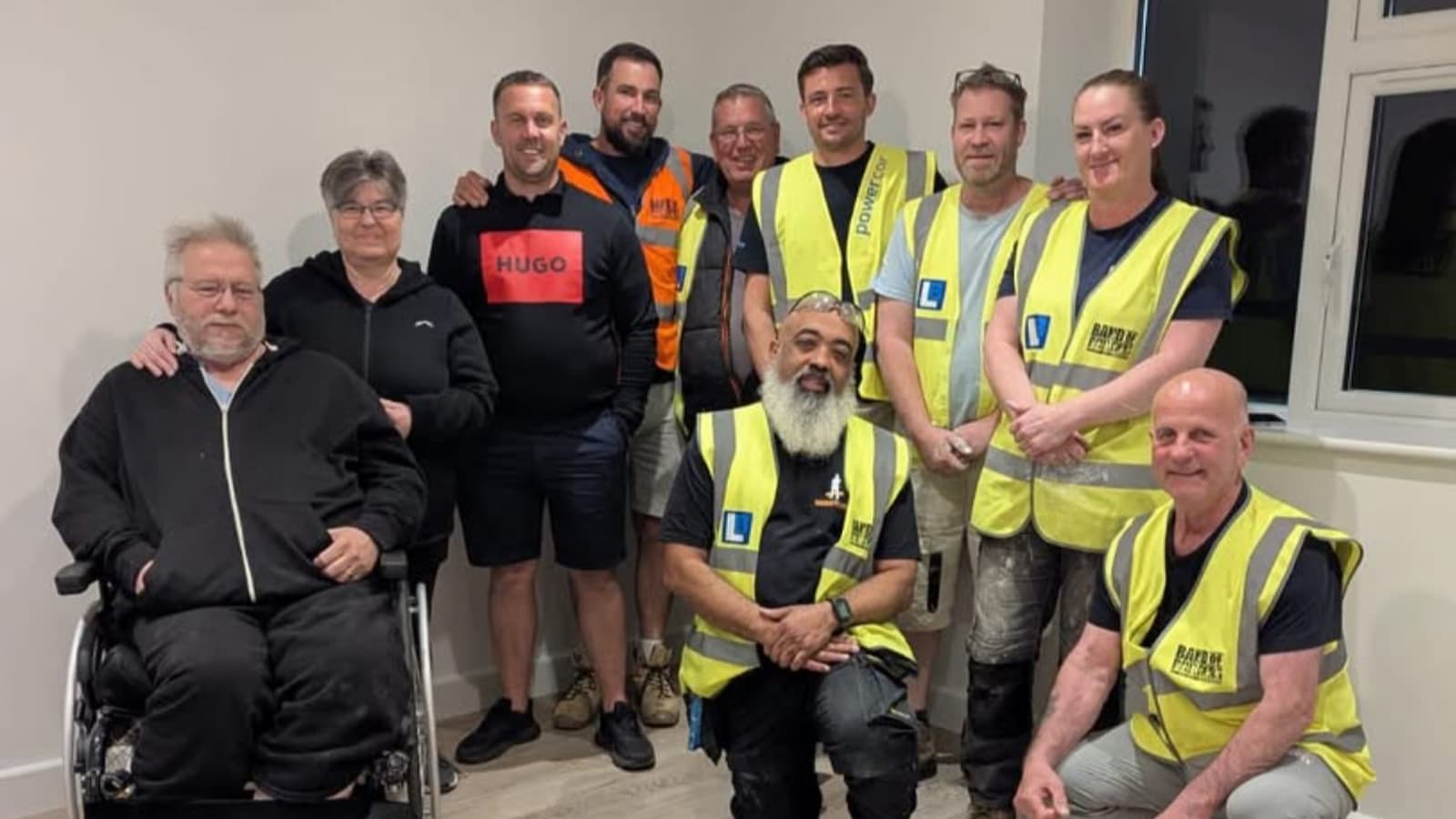 ‘I finally sleep through the night’: Paralysed man wins back dignity thanks to volunteer builders