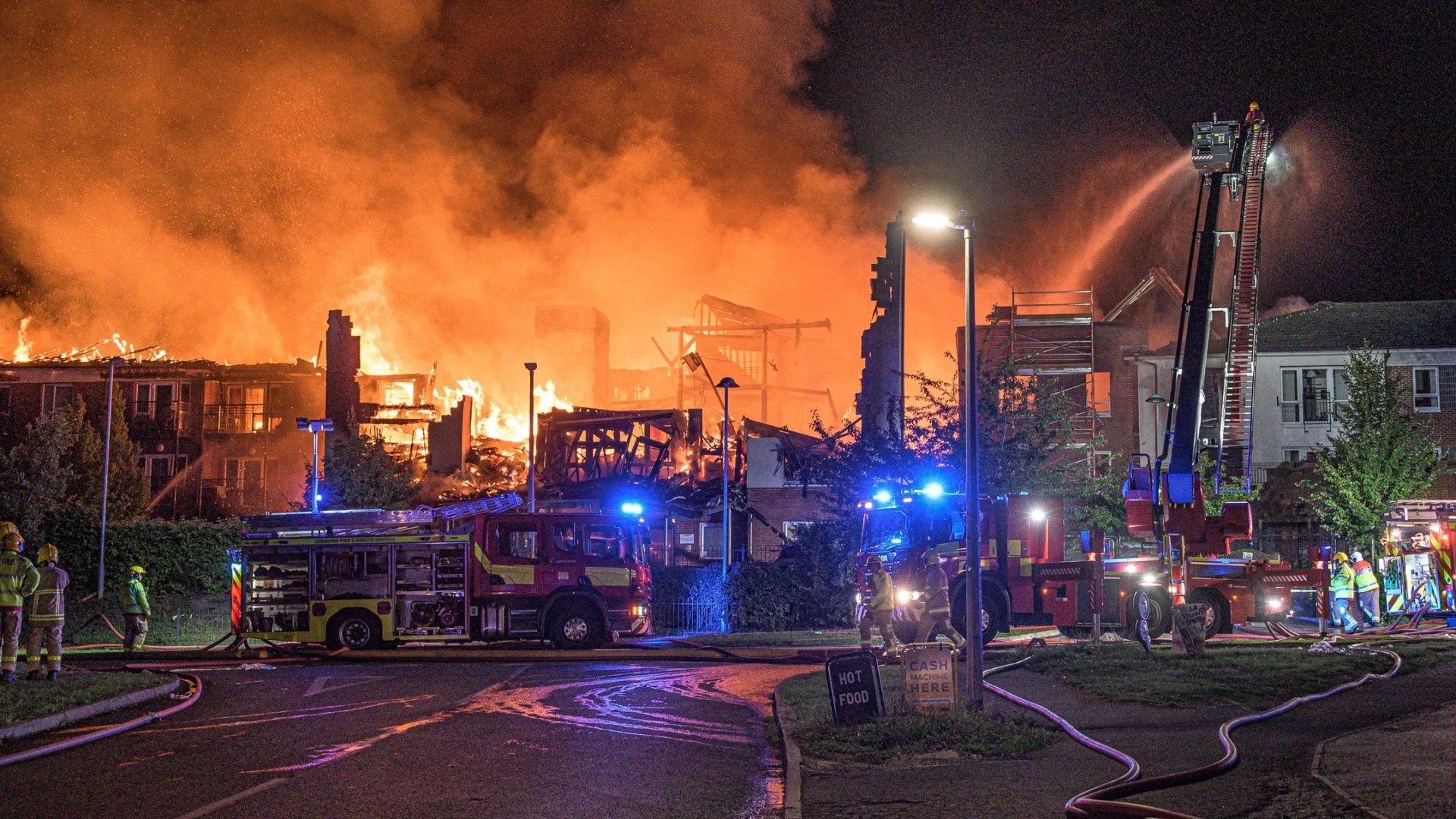 Trial against four contractors over care home fire collapses