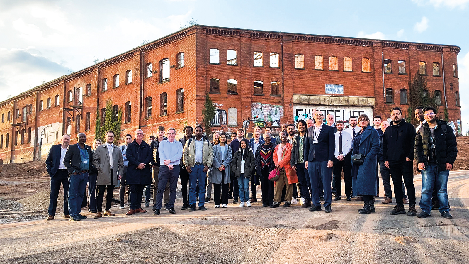 Tomorrow’s Leaders learn from Derby site visit