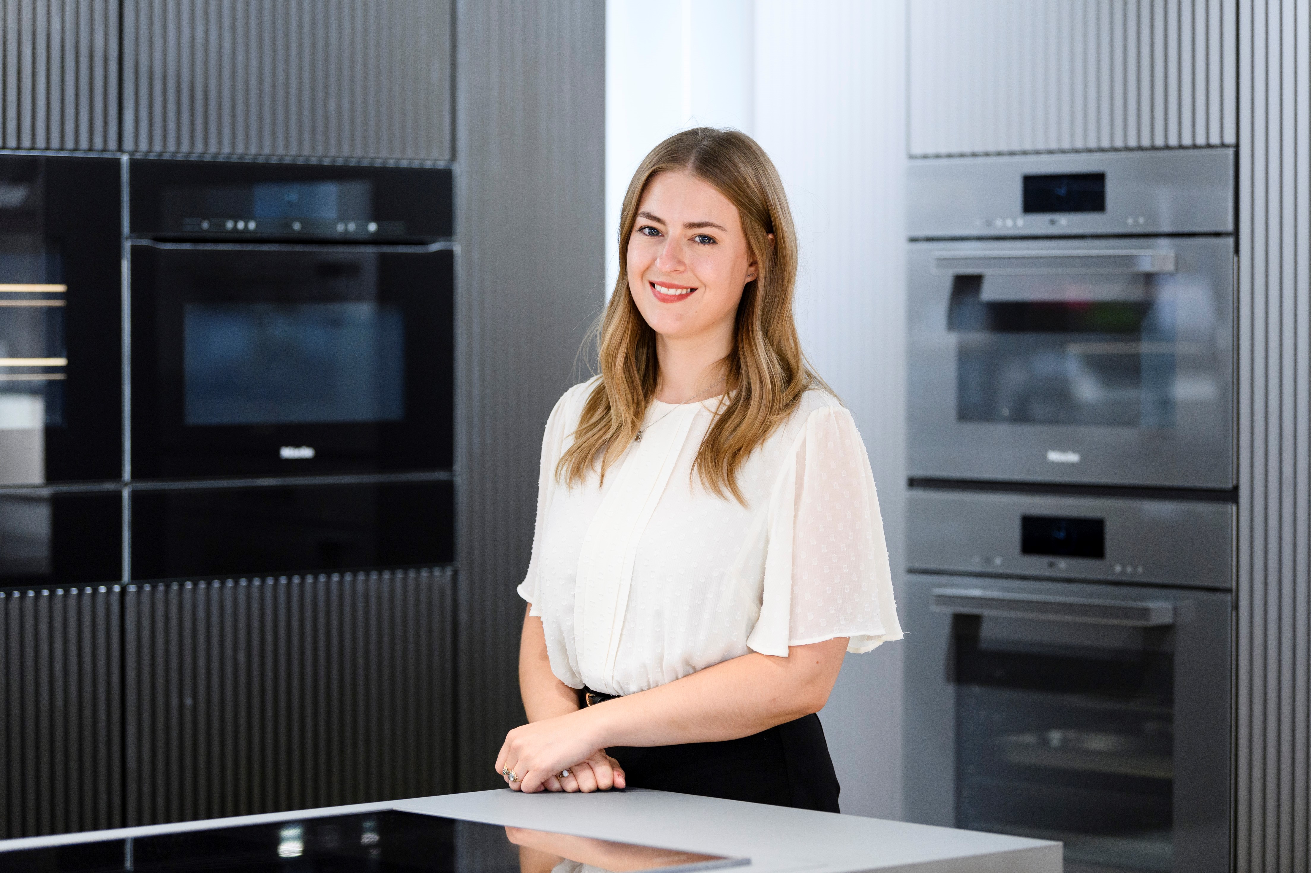 Headshot of Miele GB Product Training Manager, Sophie Lane