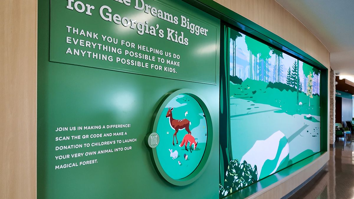 How Children's new digital wall is transforming community support