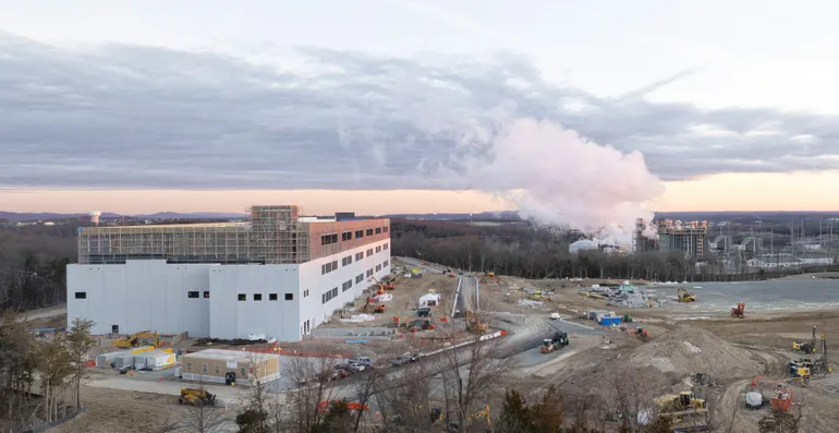 Data centers, but little else, prop up construction planning