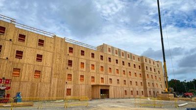 Sterling Solutions Unveils Mass Timber Shaft Wall System
