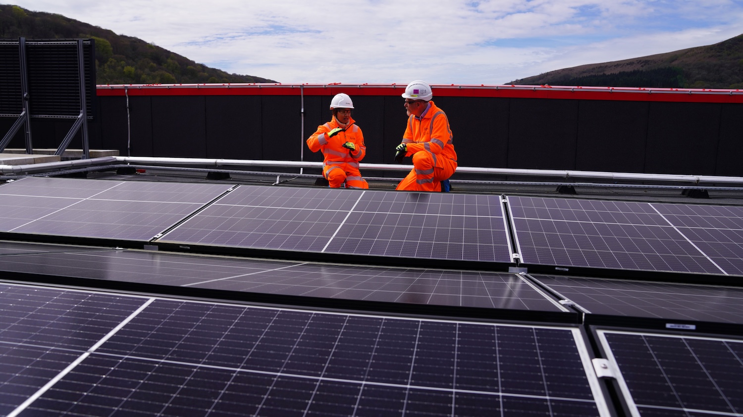 Amey solar panels