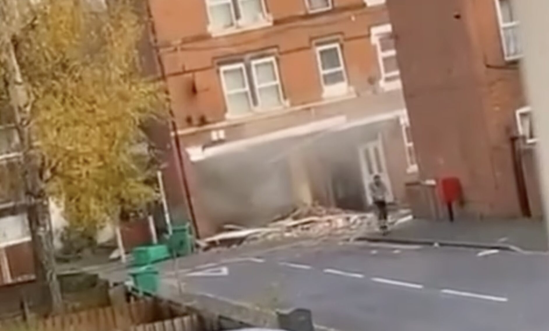 Footage captures aftermath of house blast that led to builder’s prosecution