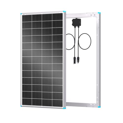 Renogy 16bb N-Type 200 Watt Solar Panel, 24v 200w Solar Panel 25% High-Efficiency, Pv Module Power Charger for Rv Marine Cabin Roof Home Farm Battery and Other Off-Grid Applications