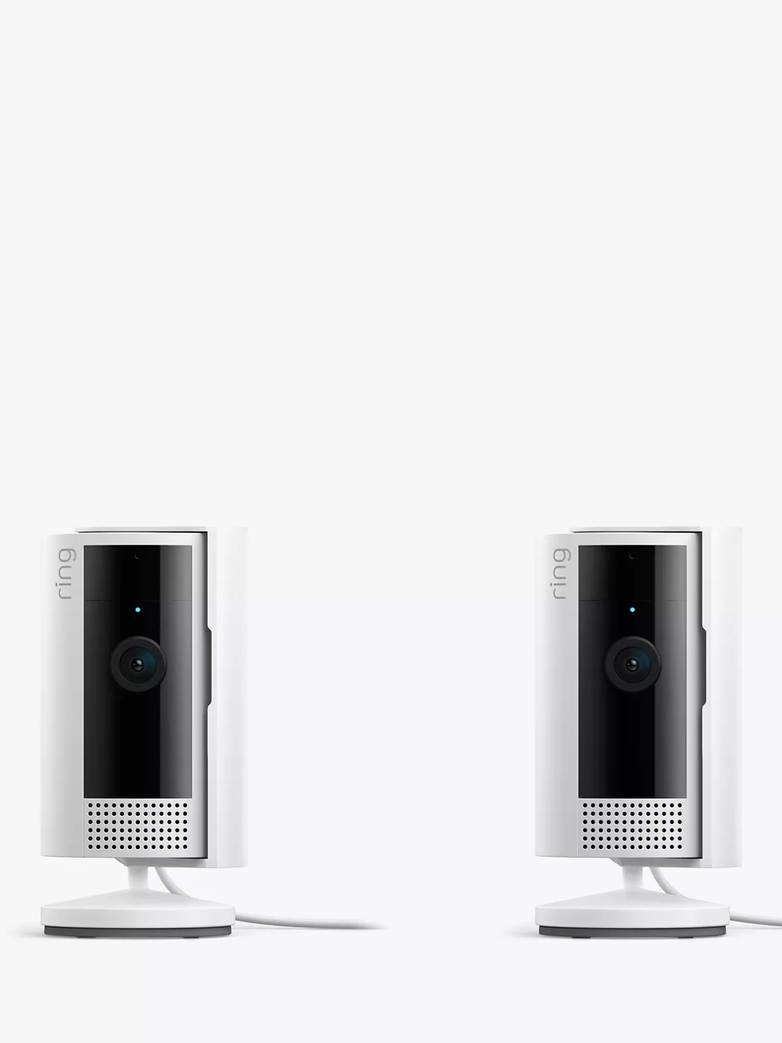 Ring Indoor Camera (2nd Generation) Smart Security Camera With Built-In Wi-Fi, Pack of 2