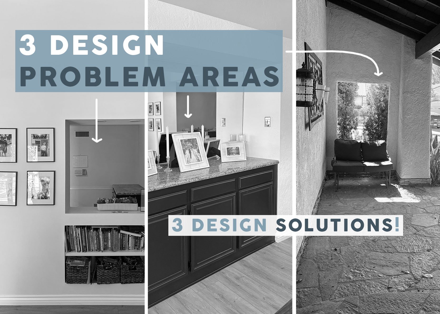 No Reno Design Advice for a Real Life Home