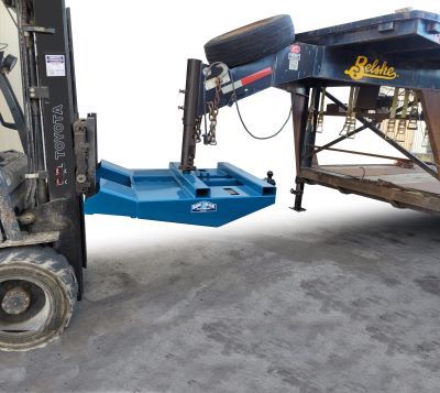 Sidekick Trailer Mover Lets Forklifts Move Trailers Safely