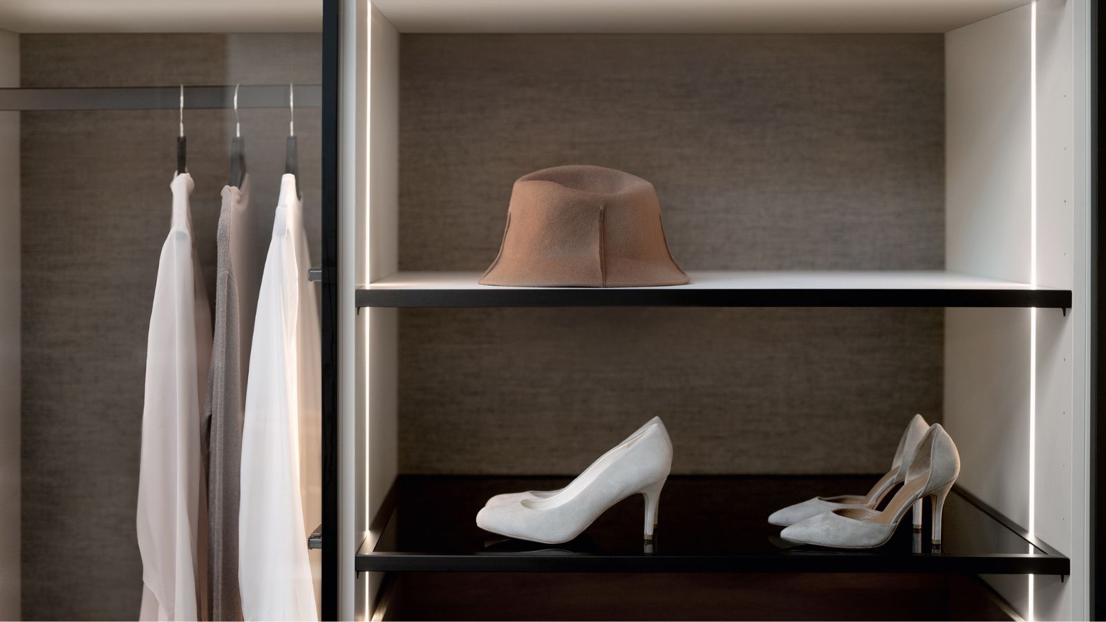 The wardrobe lighting ideas designers swear by