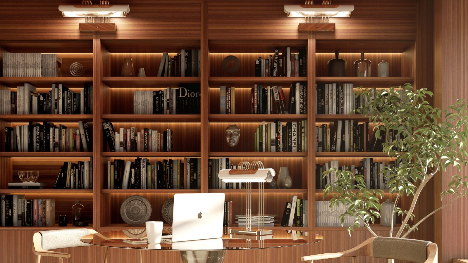 Shelf lighting ideas that make storage shine