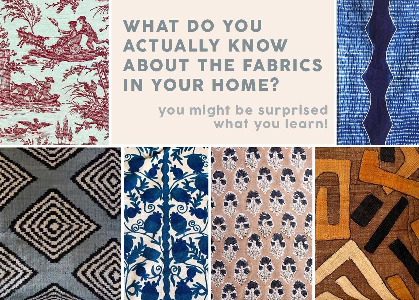 What Are Your Throw Pillows’ (Or Bedspreads’ or Curtains’) Fabric Patterns Saying? More Than You Likely Know + Where to Shop the Real Deal
