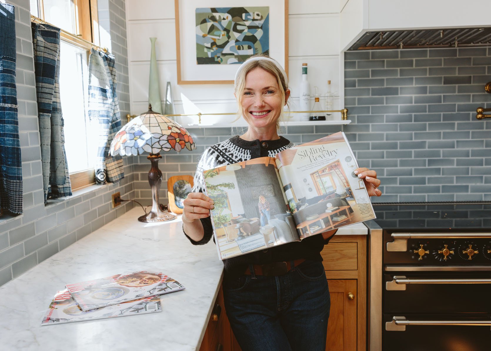 Team News: A Big Magazine Spread Of My Brother's House And A Recap Of Our Team Retreat!!