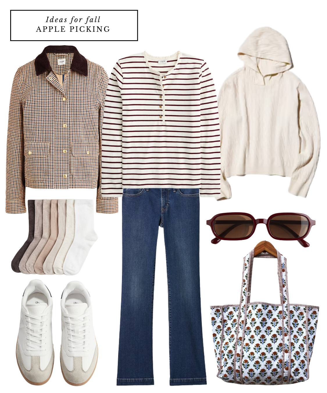 casual fall outfit, fall fashion idea, weekend wear, apple picking outfit