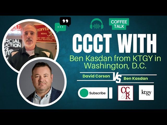 CCCT with Ben Kasdan from KTGY in Washington, D.C.