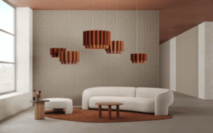 Luxxbox Debuts Kurtain Stratum Two-Tier Acoustic Pendant – CCR-Mag.com