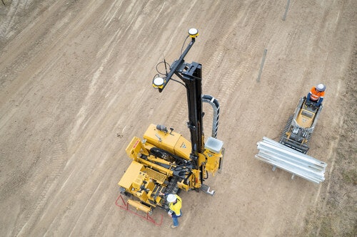 Trimble Groundworks Integrates with Vermeer Pile Drivers for Solar Construction