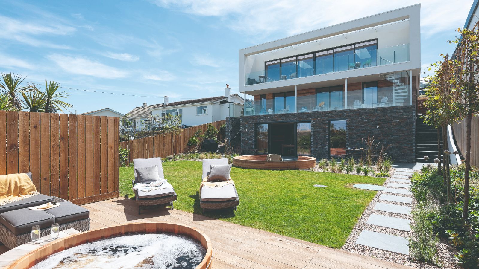 Cornwall bungalow turned into stunning house with sea views