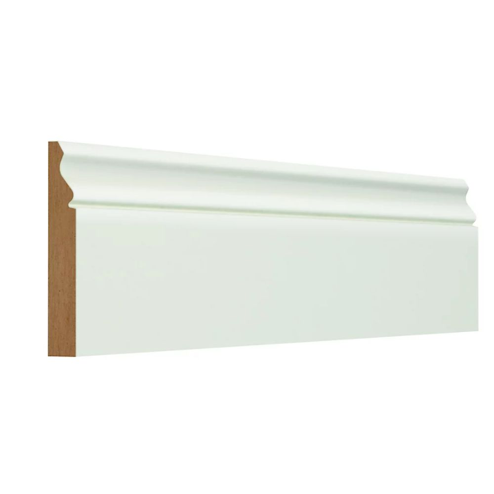 An ogee skirting board