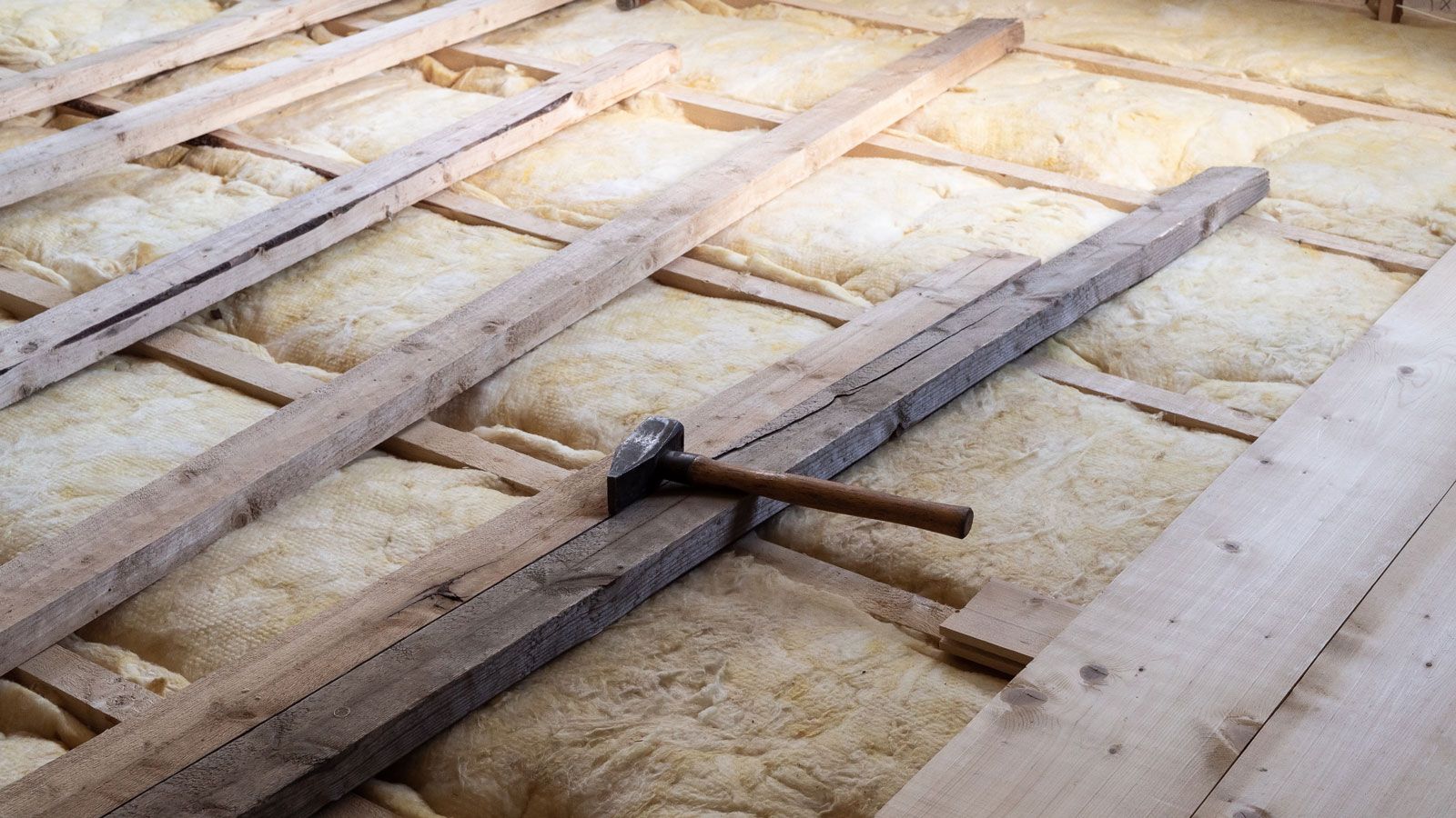 old suspended timber floor with new insulation