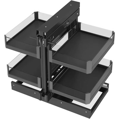 blind corner cabinet pull out storage