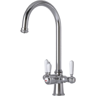 chrome 3-in-1 boiling water tap