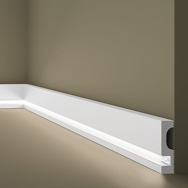 NMC IL10 LED Skirting Board with Diffuser Strip