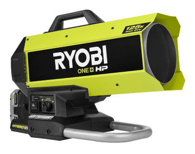 Ryobi Launches 18V One+ HP Brushless Hybrid Propane Heater