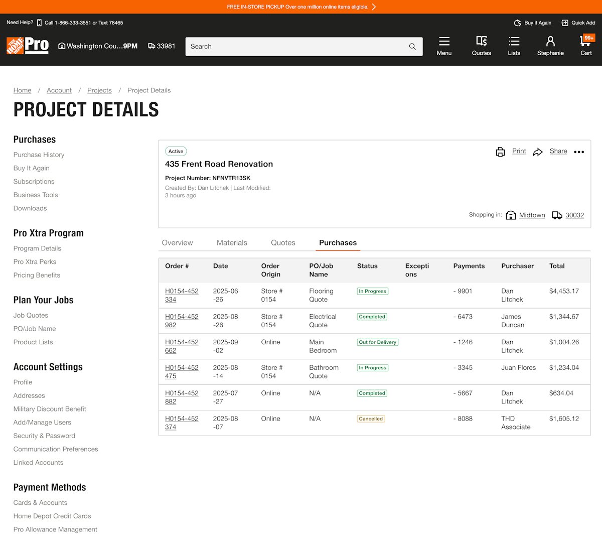 The Home Depot Launches Digital Project Planning Tool for Construction Pros