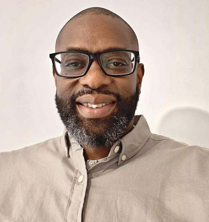 Kabbe Njie the recipient of the Paul Dockerill Award. Image courtesy of CIOB