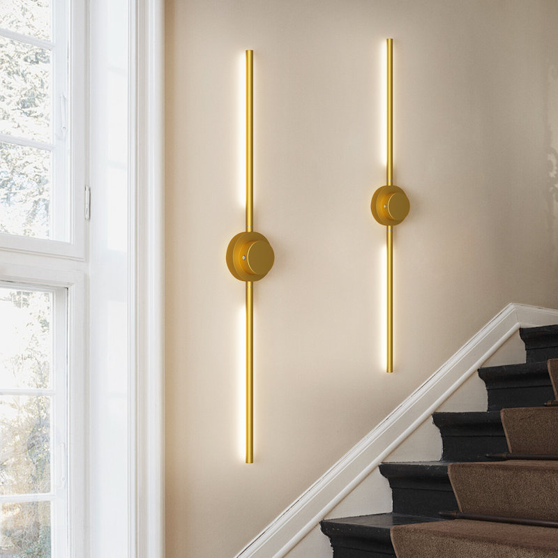 Blue Elephant Led Dimmbale Flush Mounted Sconces, Battery Operated Wall Sconces With Remote &amp; Reviews | Wayfair.co.uk