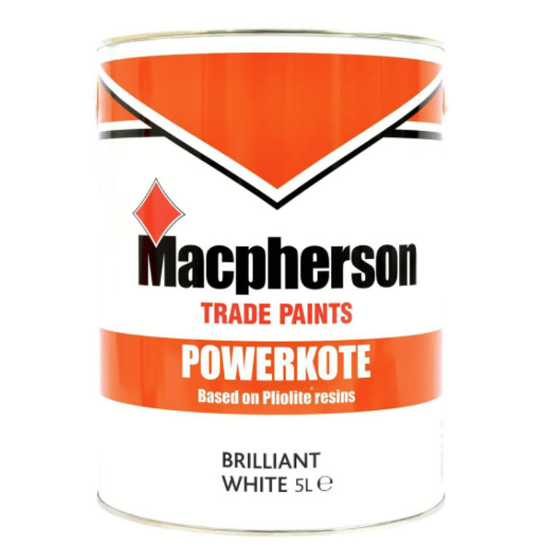 Macpherson Trade Powerkote Pliolite Masonry Brilliant White