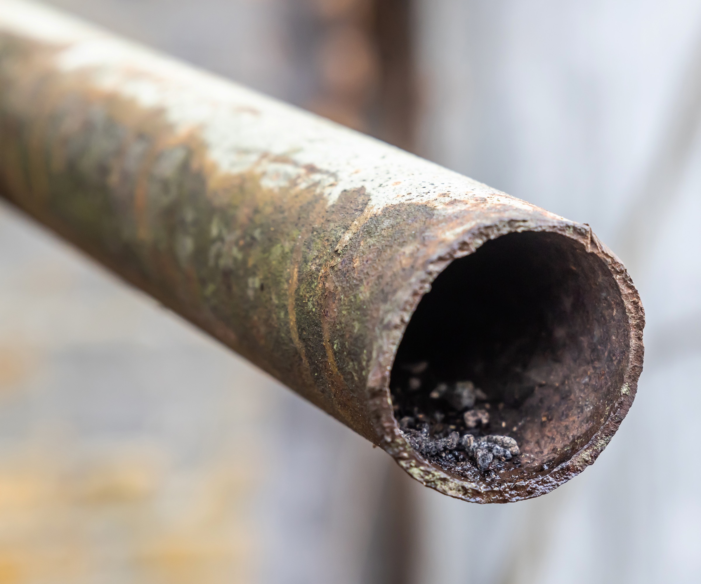 Old rusty pipe
