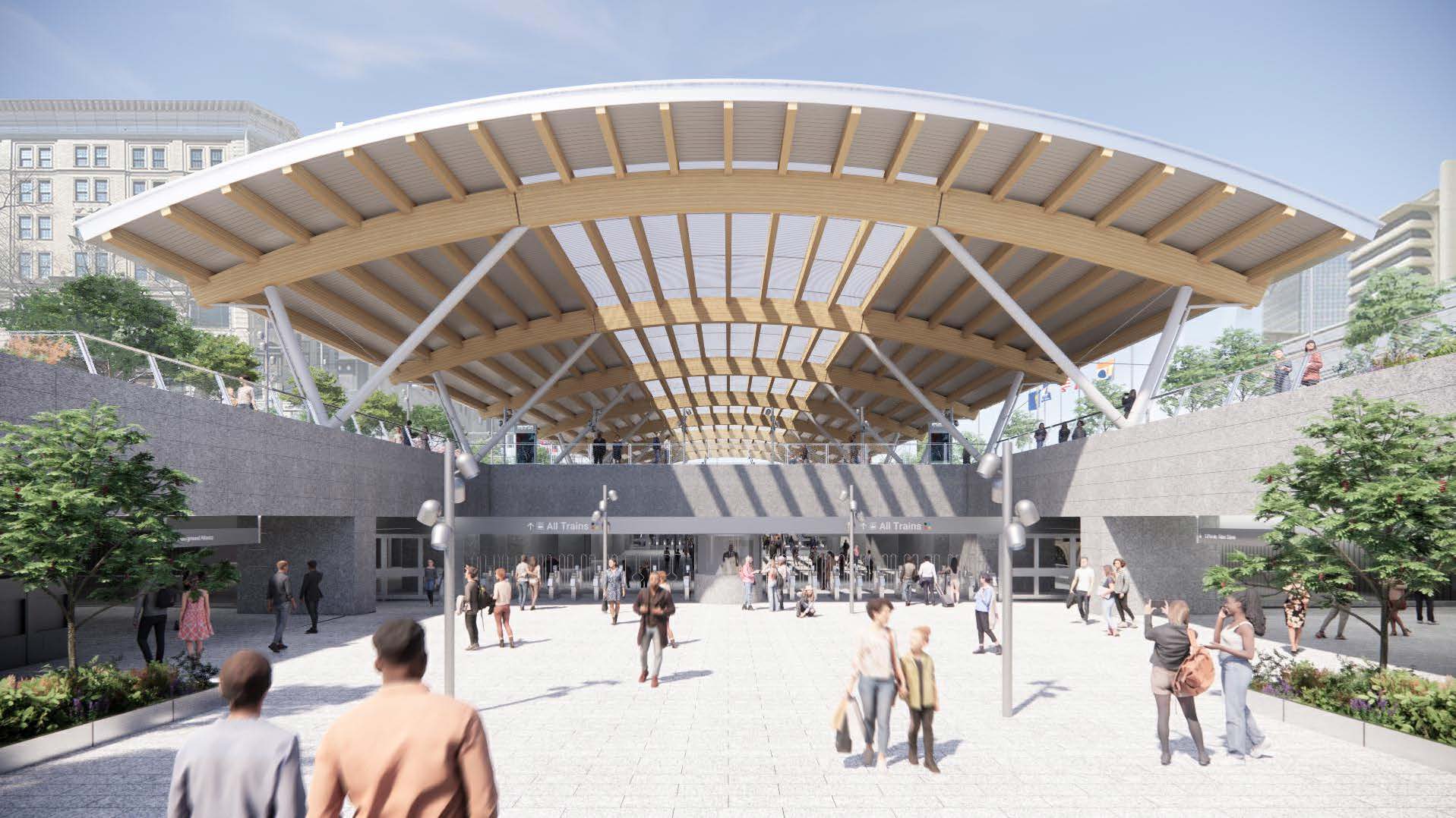 Skanska Begins Deconstruction at MARTA Five Points Station