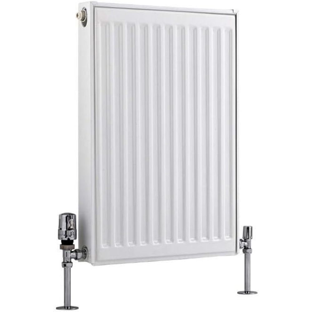 Milano Compact White Type 11 Horizontal Single Panel Convector Radiator small cut out on white background