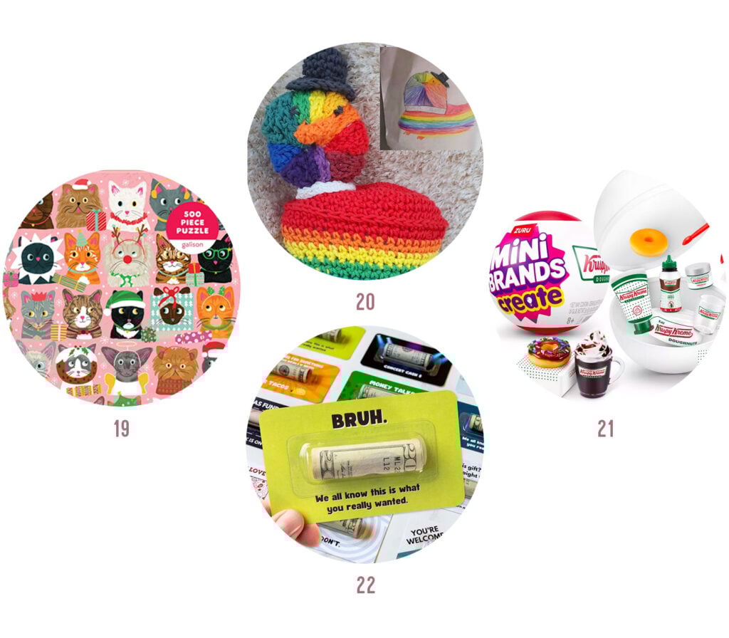 Items 19to 22 on 2025 Holiday Gift Guide For Kids and Teen
