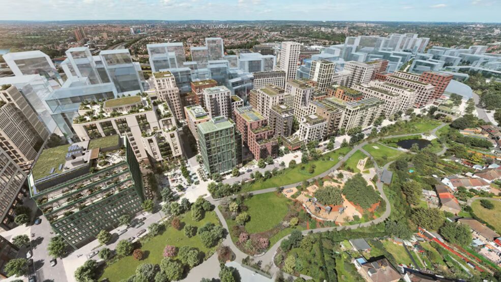 The energy centre will provide heat and cooling to 6,700 homes in Brent Cross Town. Image: Vattenfall
