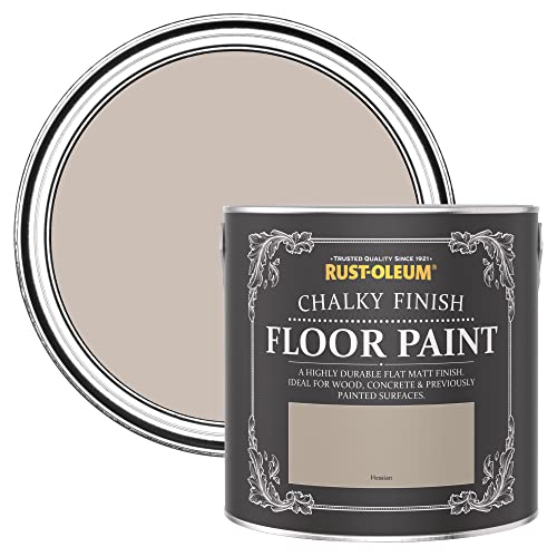 Rust-Oleum Light Brown Scratch-Resistant Floor Paint in Matt Finish - Hessian 2.5l