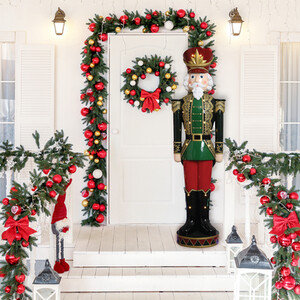 5ft Led Regal Nutcracker