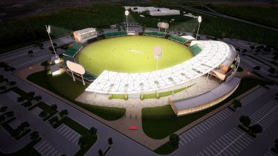 LaGrange Cricket Stadium by TVS Breaks Ground