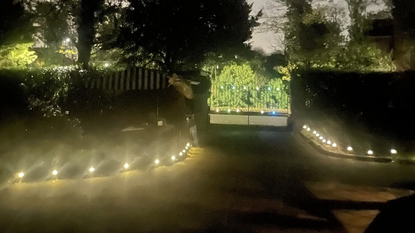 I illuminated my driveway using these solar lights for under £35